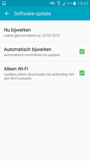 Selecteer Nu bijwerken