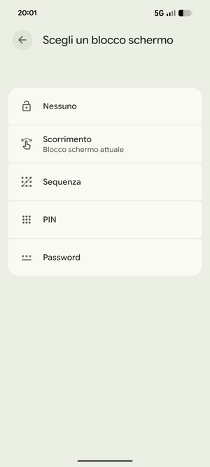 Seleziona Sequenza