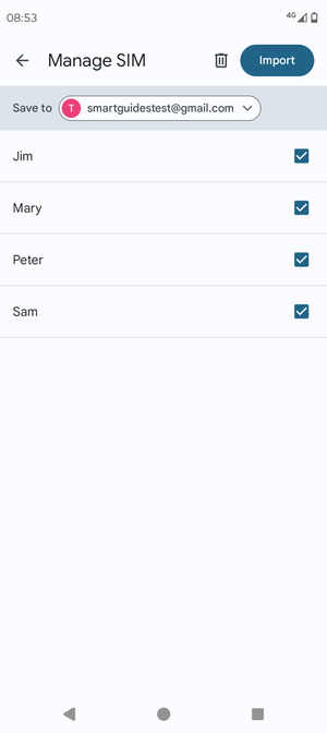 Select Import