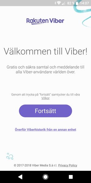 Din app är redo att användas