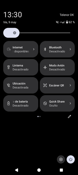Seleccione Ahorro de batería