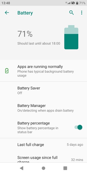 Select Battery Saver