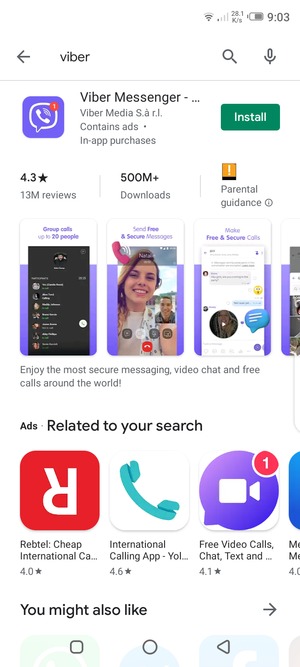 Select the app