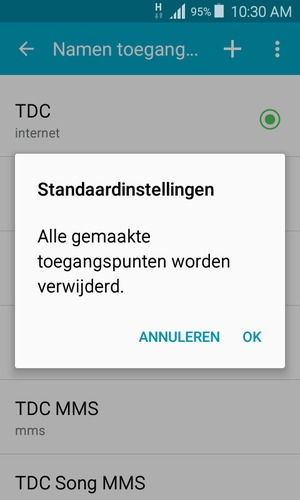 Selecteer OK