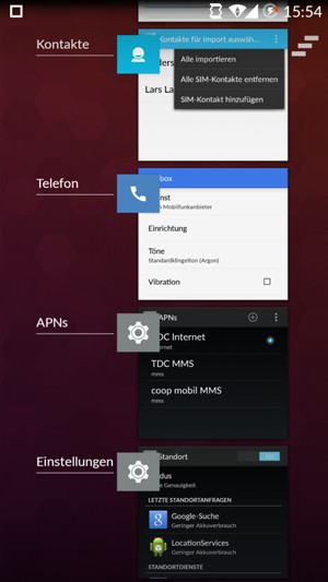 Wählen Sie Alle beenden, um alle laufende Apps zu schließen