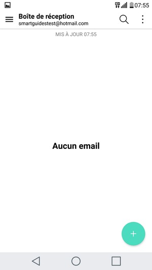 Votre messagerie Hotmail est prête à l'emploi