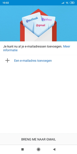 Selecteer Een e-mailadres toevoegen