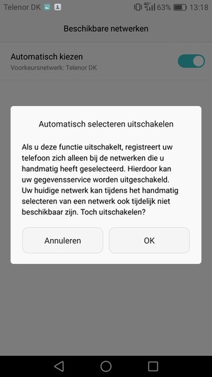 Selecteer OK