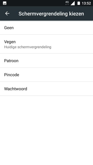 Selecteer Patroon