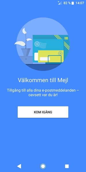 Välj KOM IGÅNG