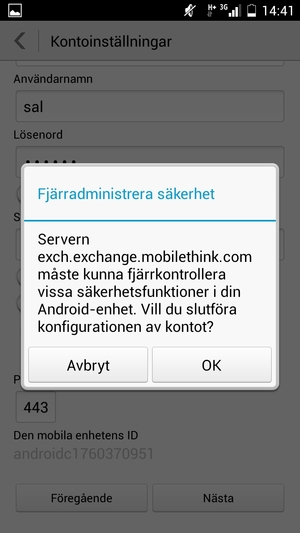 Välj OK
