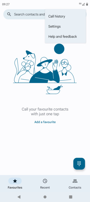 Select Settings