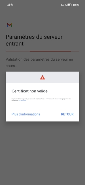 Sélectionnez Plus d'informations