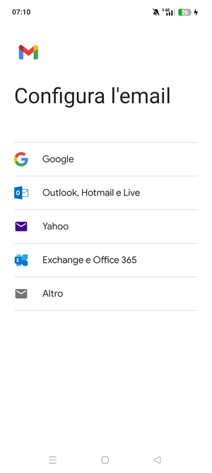Seleziona Google