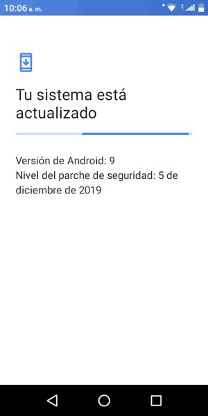 Espere a que la búsqueda termine