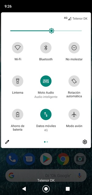 Seleccione Ahorro de batería