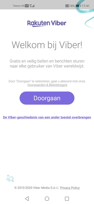 Uw app is klaar voor gebruik