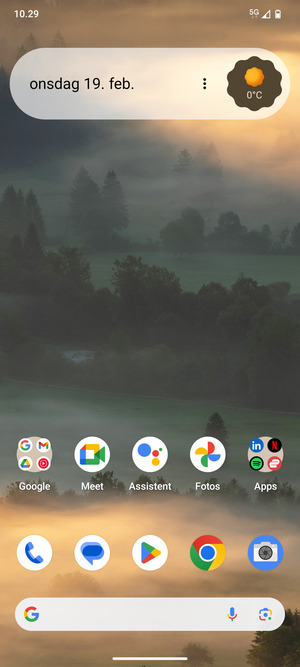 Vælg Telefon