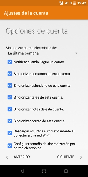 Seleccione SIGUIENTE