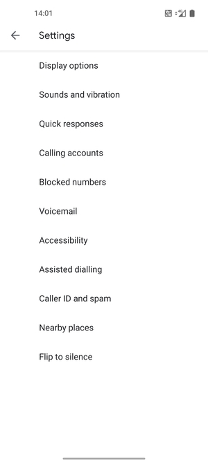 Select Voicemail