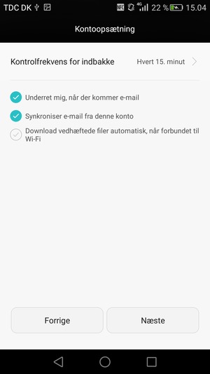 Vælg Næste