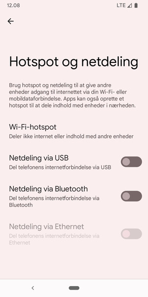 Vælg Wi-Fi-hotspot