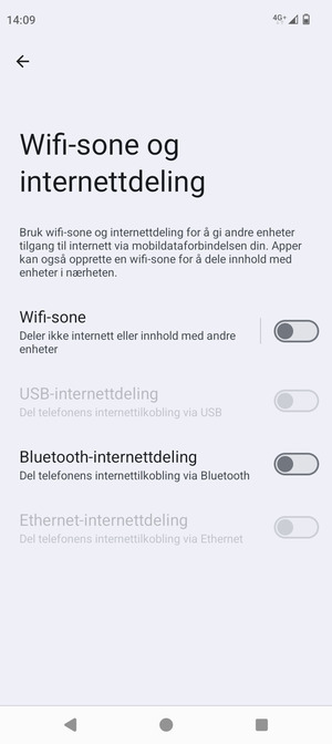 Velg Wifi-sone