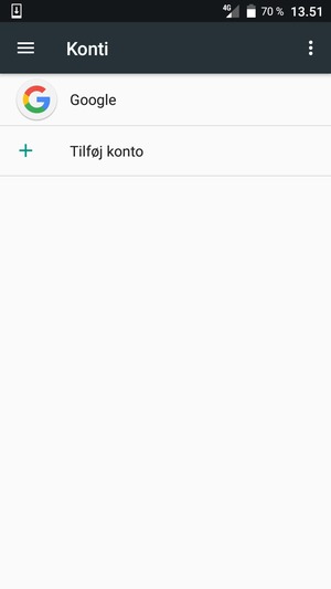 Vælg Google