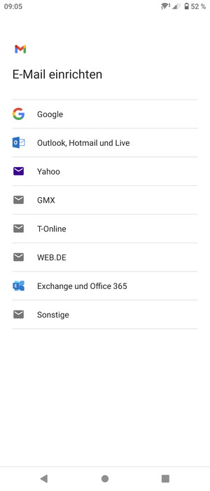 Wählen Sie Sonstige