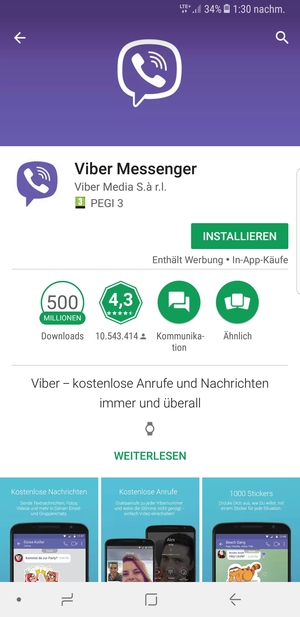 Wählen Sie INSTALLIEREN