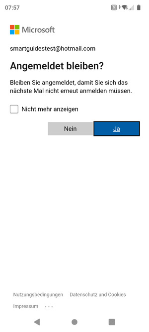 Wählen Sie Ihre gewünschte Option