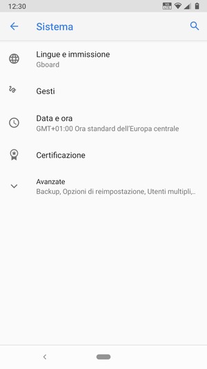 Seleziona Avanzate