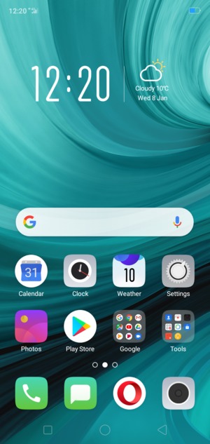 Select Settings