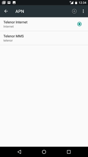 Sélectionnez le bouton du Menu