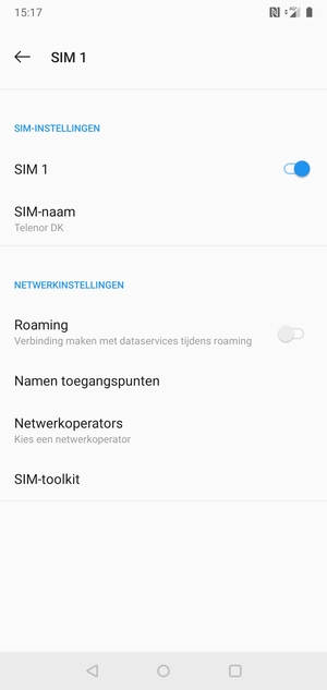 Selecteer Namen toegangspunten