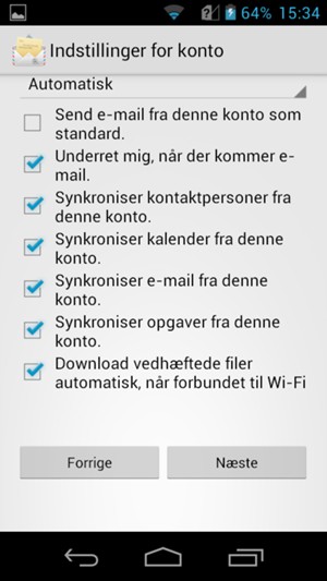 Vælg Næste