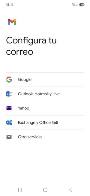 Seleccione Google
