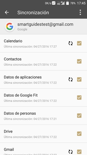Marque todas las casillas de verificación