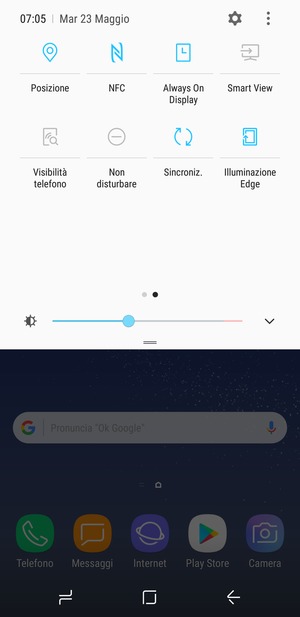 Disattiva Posizione