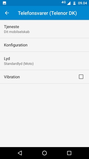 Vælg Konfiguration