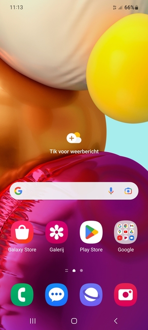 Selecteer Google