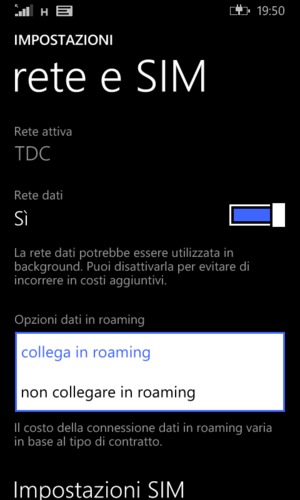 Seleziona la tua opzione preferita