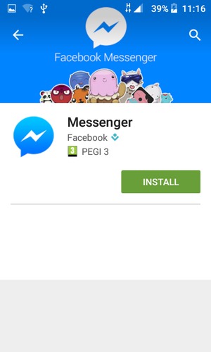 Select INSTALL