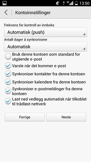 Velg Neste