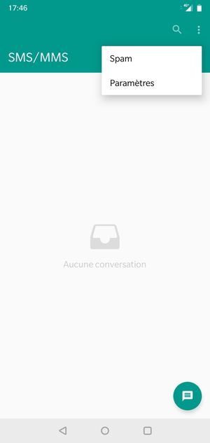 Sélectionnez Paramètres