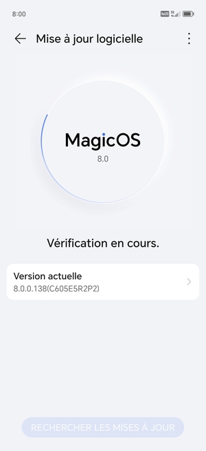 Veuillez attendre la fin de la recherche
