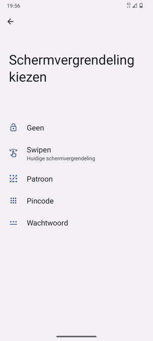 Selecteer Patroon