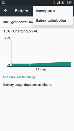Select Battery saver