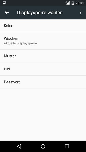 Wählen Sie Muster