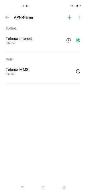 Ihr Handy ist nun für MMS eingerichtet